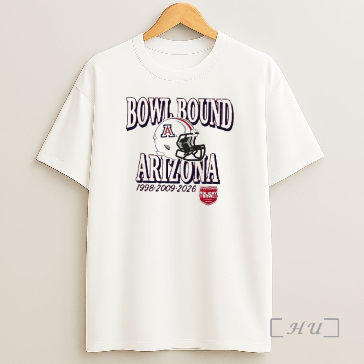 Officials Arizona Wildcats 2026 Trust Will Holiday Bowl 3 Time Shirt Sweatshirt Tee