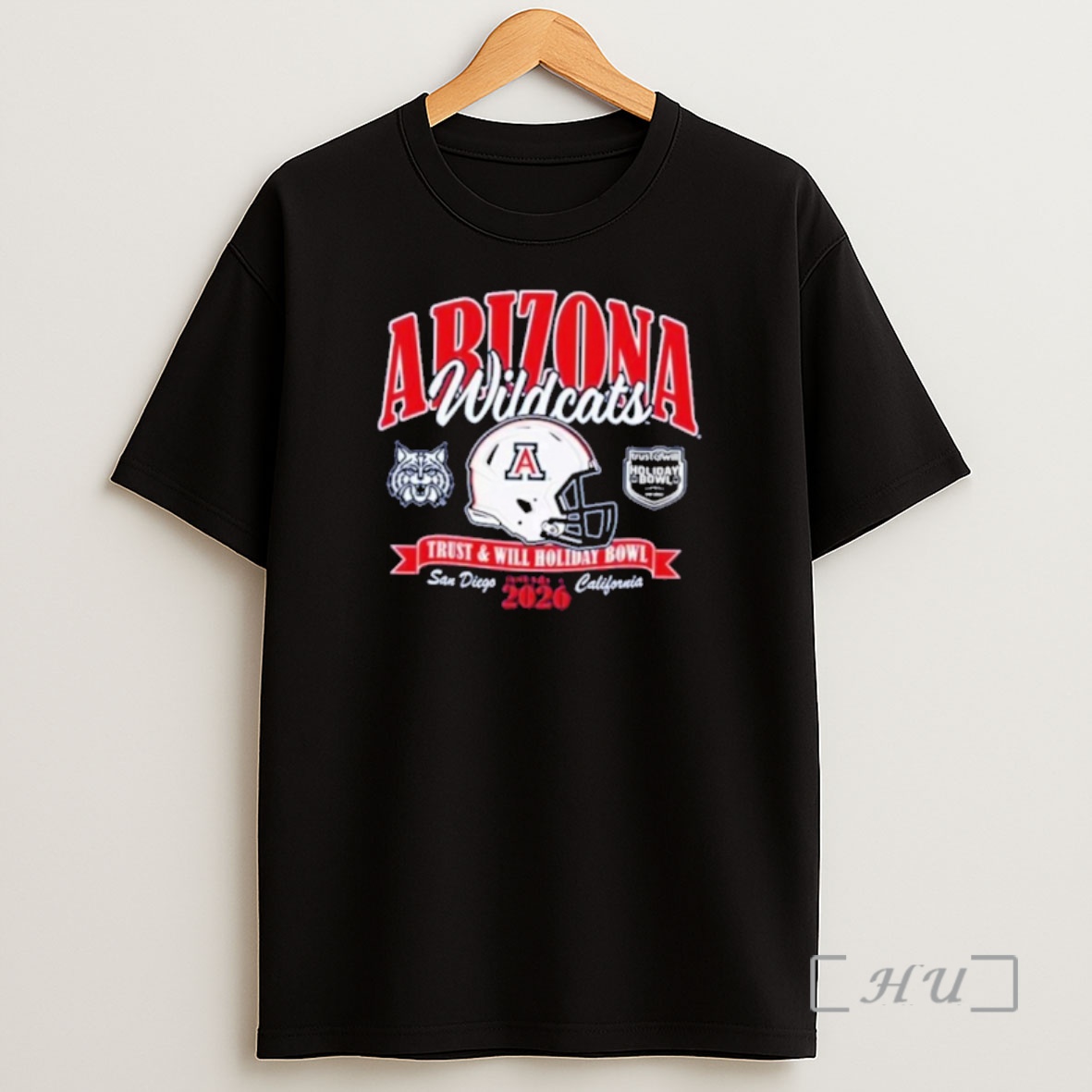 Officials Arizona Wildcats 2026 Trust Will Holiday Bowl Helmet Shirt Sweatshirt Tee