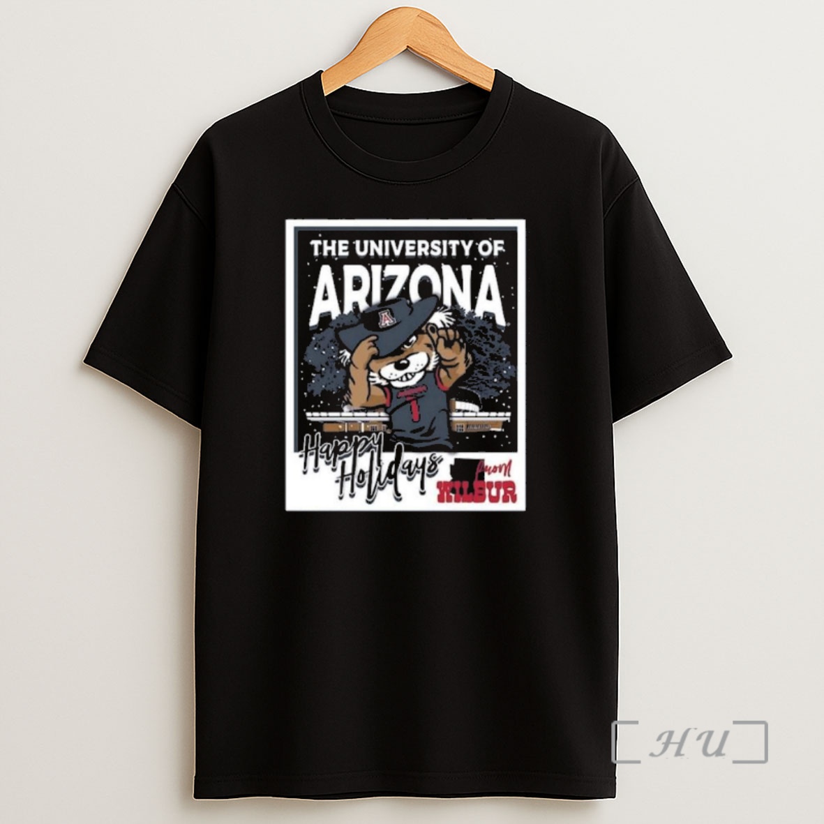 Officials Arizona Wildcats Snowy Polaroid Shirt Sweatshirt Tee