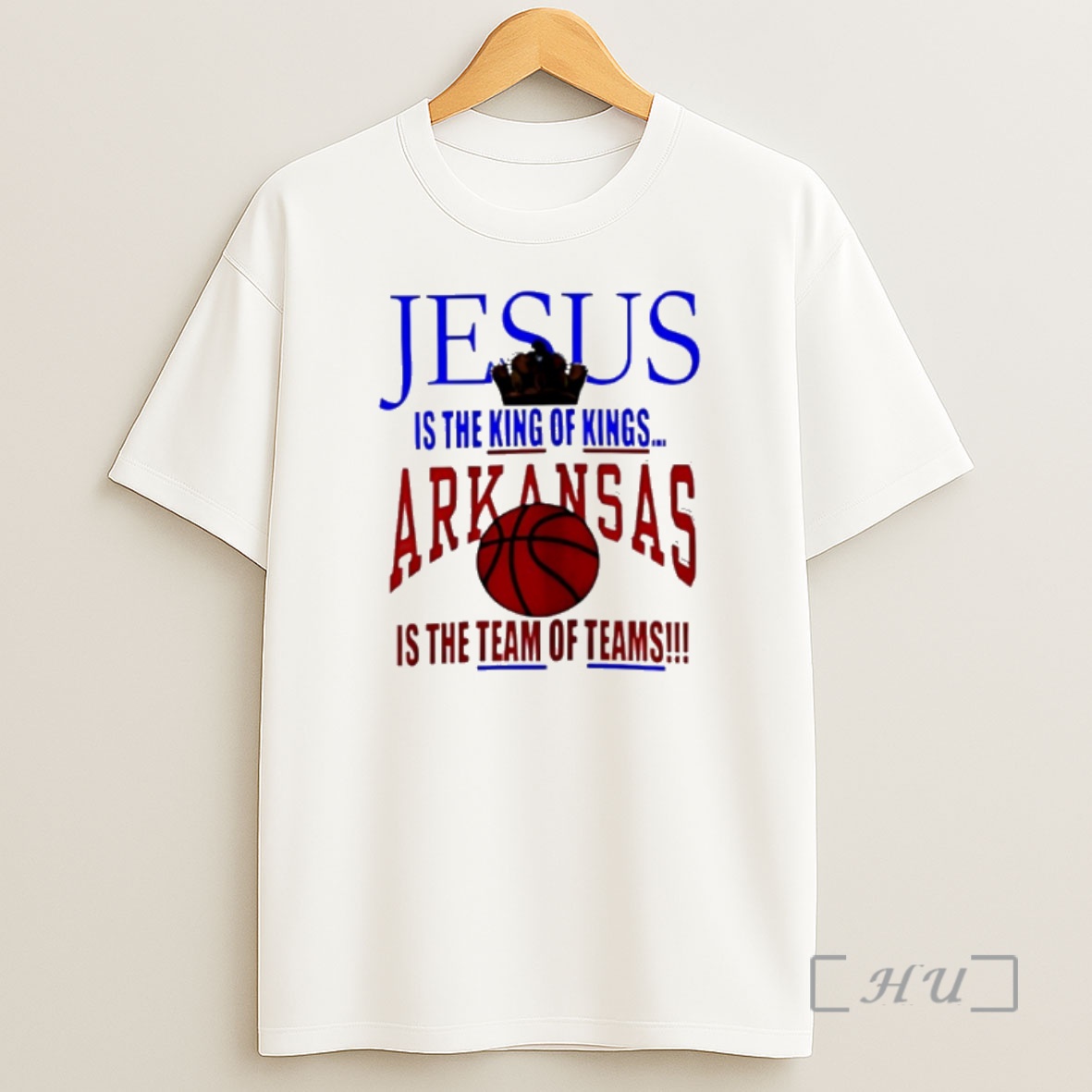 Officials Arkansas Razorbacks Basketball Jesus Is The King Of Kings Shirt Sweatshirt Tee