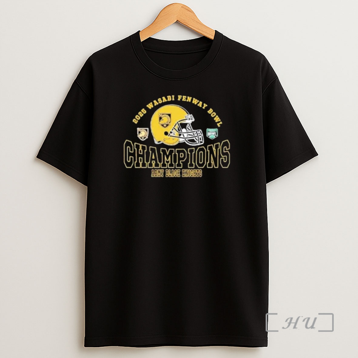 Officials Army Black Knights Football 2025 Wasabi Fenway Bowl Champions Shirt Sweatshirt Tee