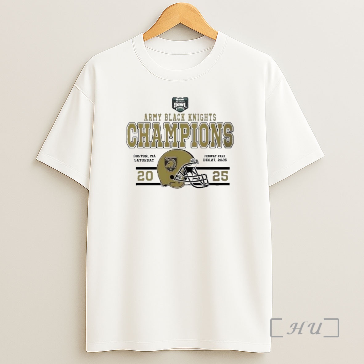 Officials Army Black Knights Football Named To Champions 2025 Wasabi Fenway Bowl Boston Ma Saturday Dec 27 2025 Helmet Shirt Sweatshirt Tee