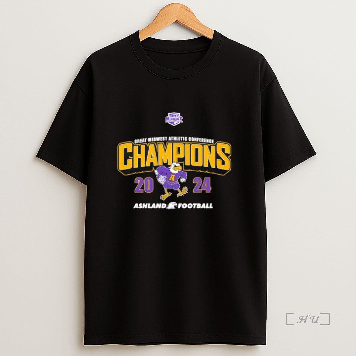 Officials Ashland Eagles Football Great Midwest Athletic Conference Champions 2024 Premium Shirt Sweatshirt Tee