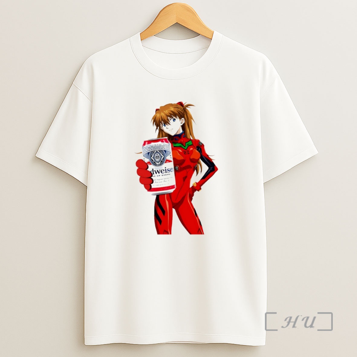 Officials Asuka Langley Soryuu Bud Anime Circle Shirt Sweatshirt Tee