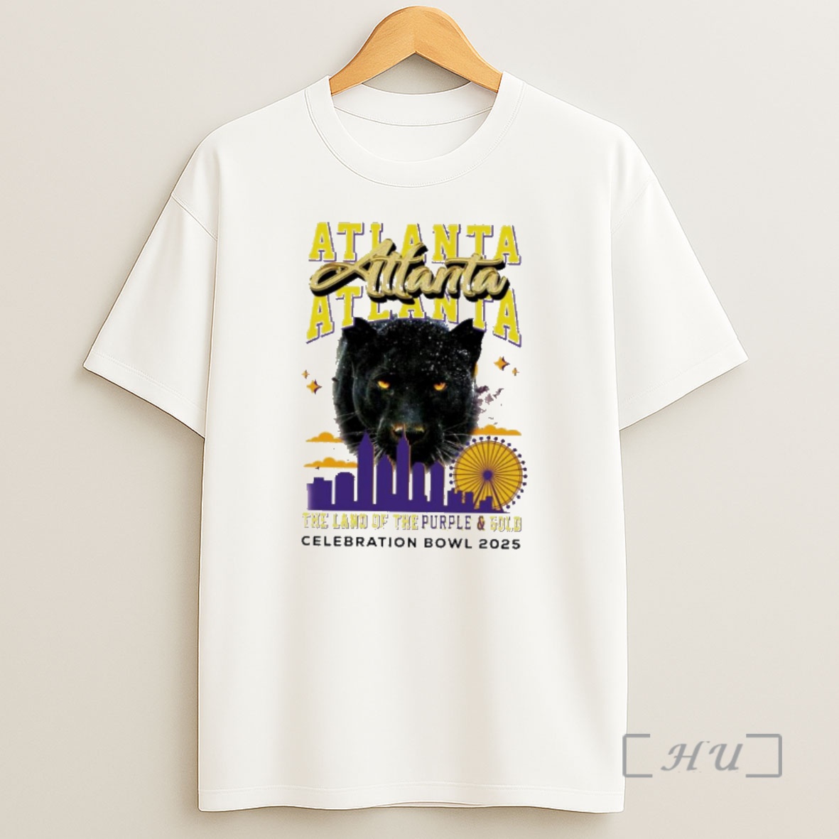 Officials Atlanta Celebration Bowl 2025 The Land Of The Purple And Gold Panthers Shirt Sweatshirt Tee