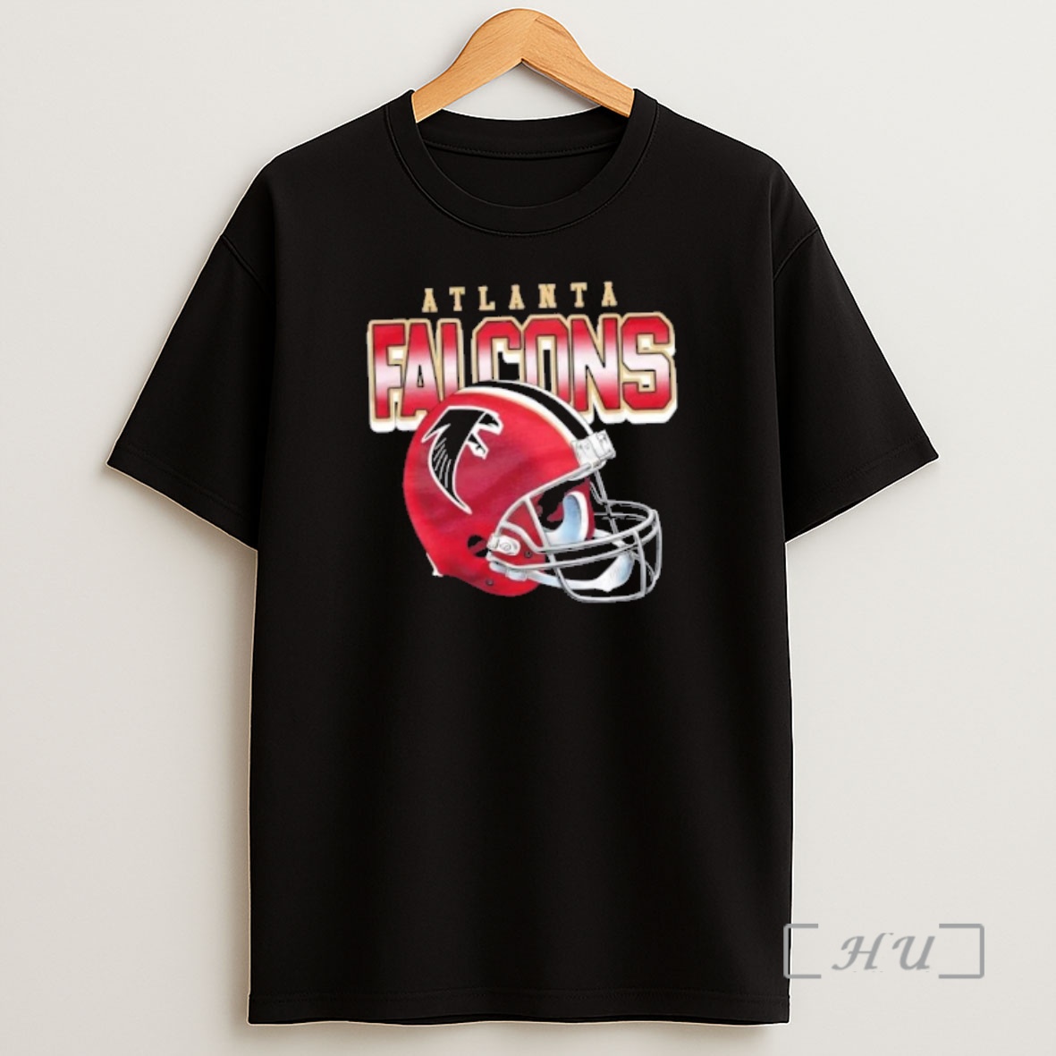 Officials Atlanta Falcons Gradient Football Helmet Shirt Sweatshirt Tee