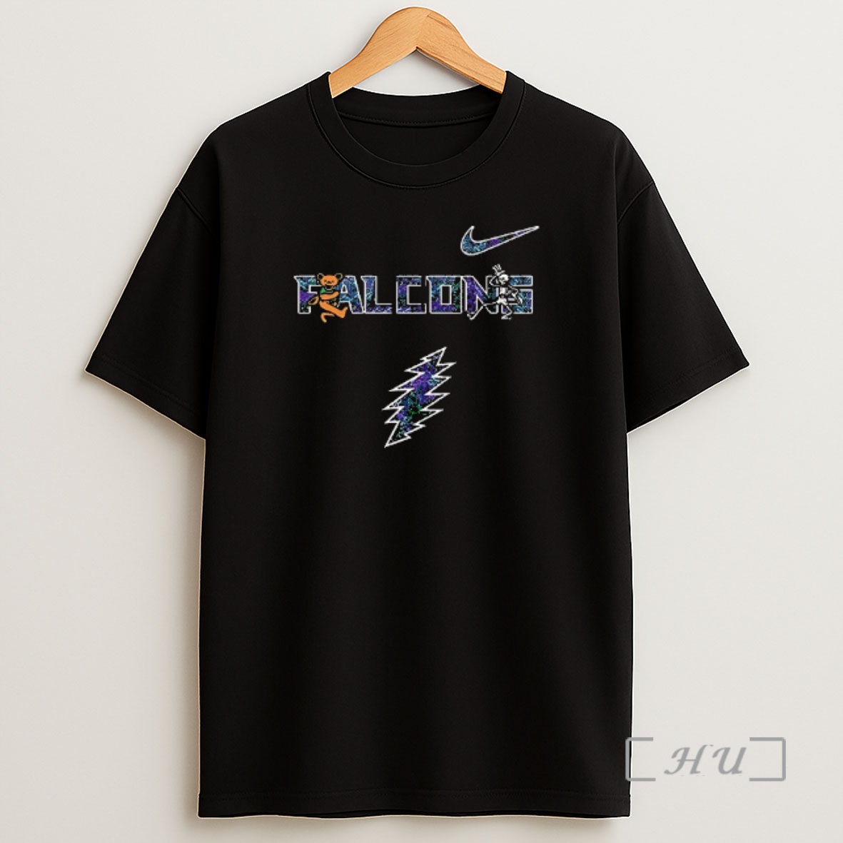 Officials Atlanta Falcons X Grateful Dead Logo Parody Premium Shirt Sweatshirt Tee
