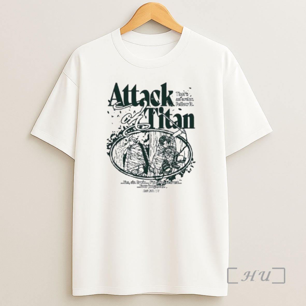 Officials Attack On Titan Thats An Order Follow It Your Judgment Shirt Sweatshirt Tee
