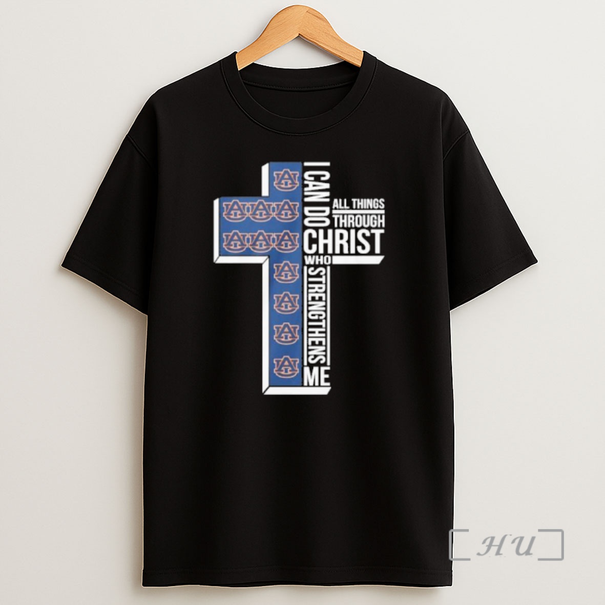 Officials Auburn Basketball Logo I Can Do All Things Through Christ Who Strengthens Me Shirt Sweatshirt Tee