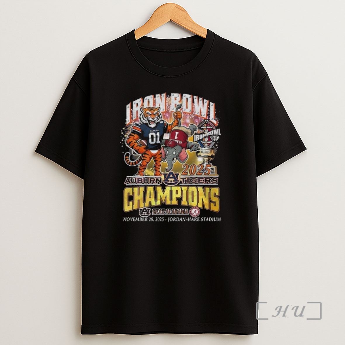 Officials Auburn Tigers Iron Bowl Champions 2025 Beat Alabama Crimson Tide Football Stadium Premium Shirt Sweatshirt Tee