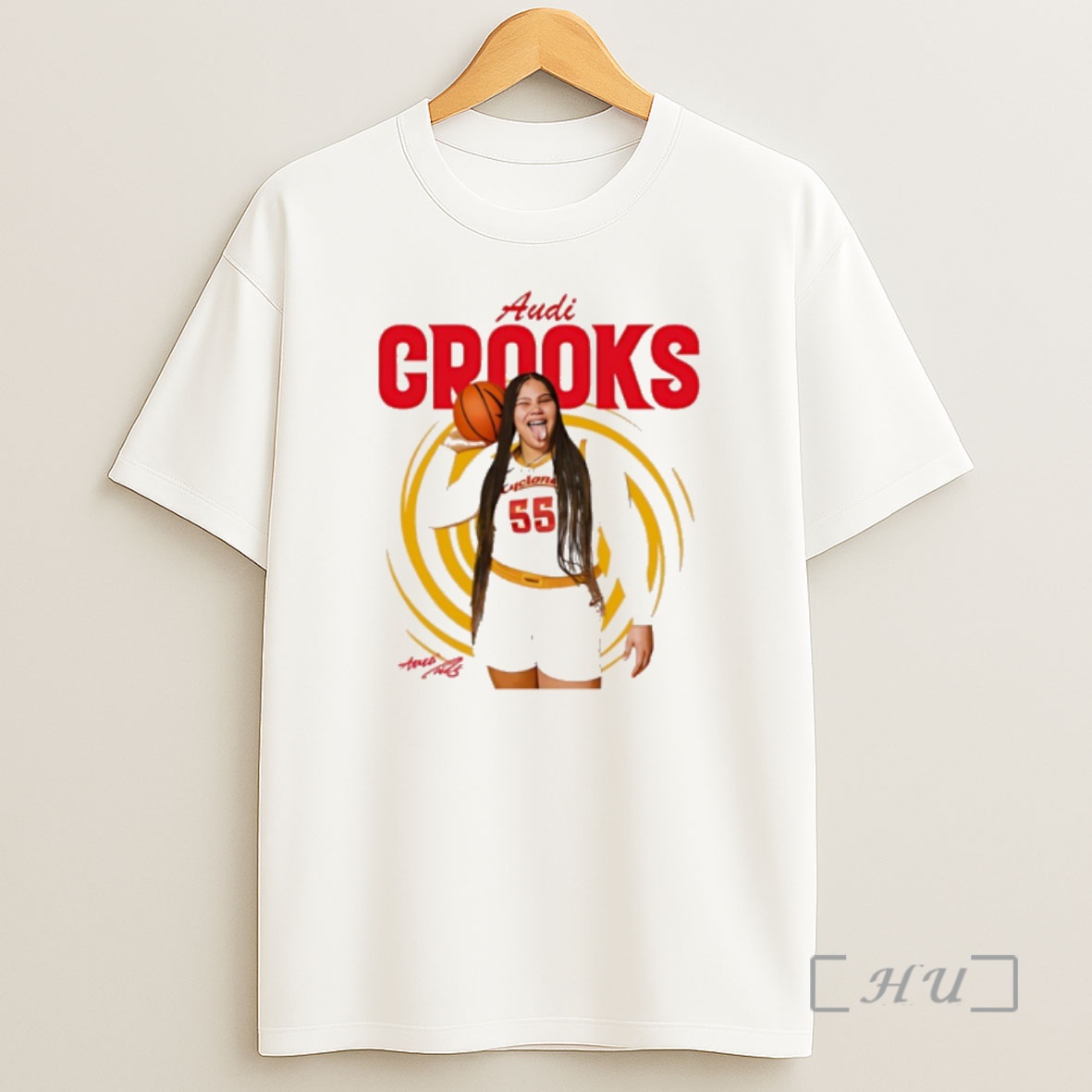 Officials Audi Crooks Iowa State Womens Basketball Graphic Shirt Sweatshirt Tee