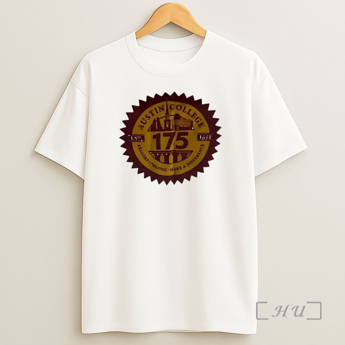 Officials Austin College Explore Belong Make A Difference Est 1849 Shirt Sweatshirt Tee