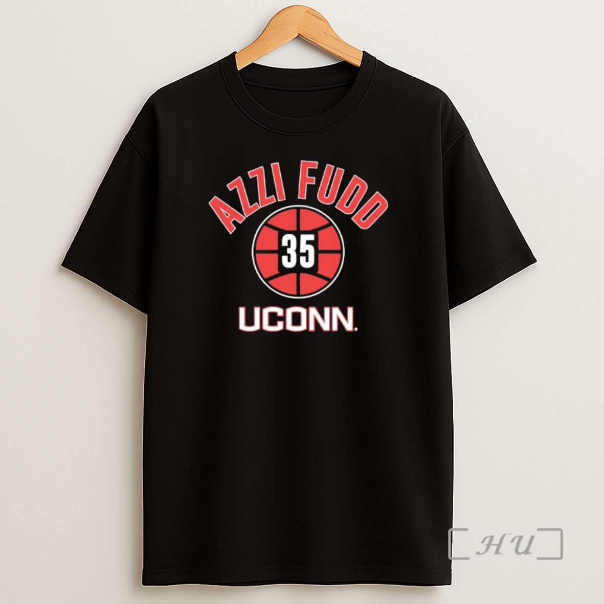 Officials Azzi Fudd 35 Uconn Basketball Player Name And Number Ball Premium Shirt Sweatshirt Tee
