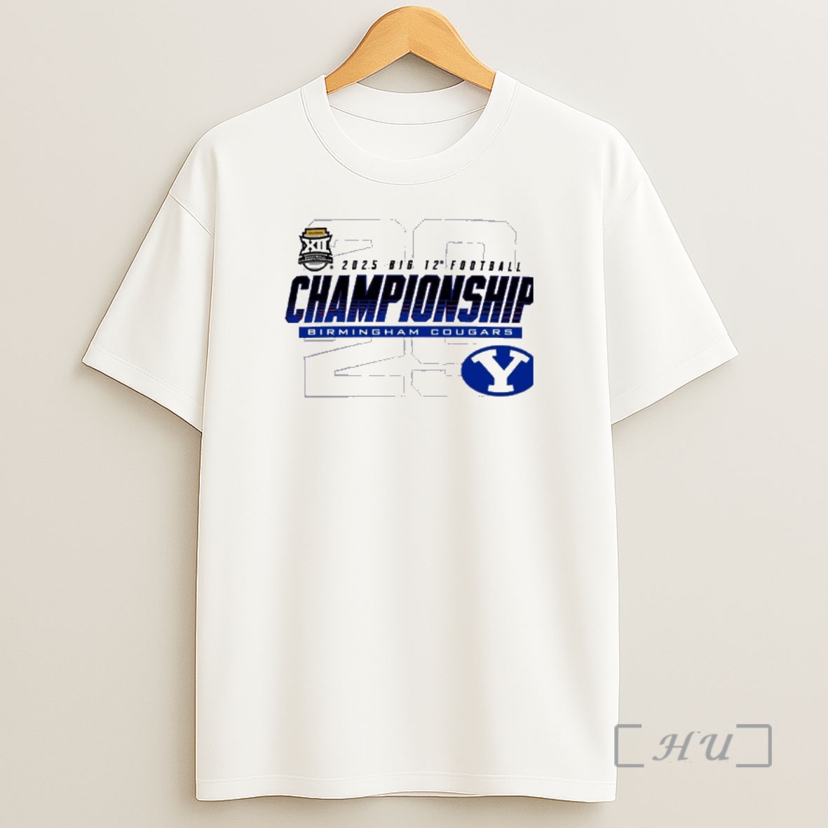 Officials Byu Cougars 2025 Big 12 Football Championship Bound Premium Shirt Sweatshirt Tee