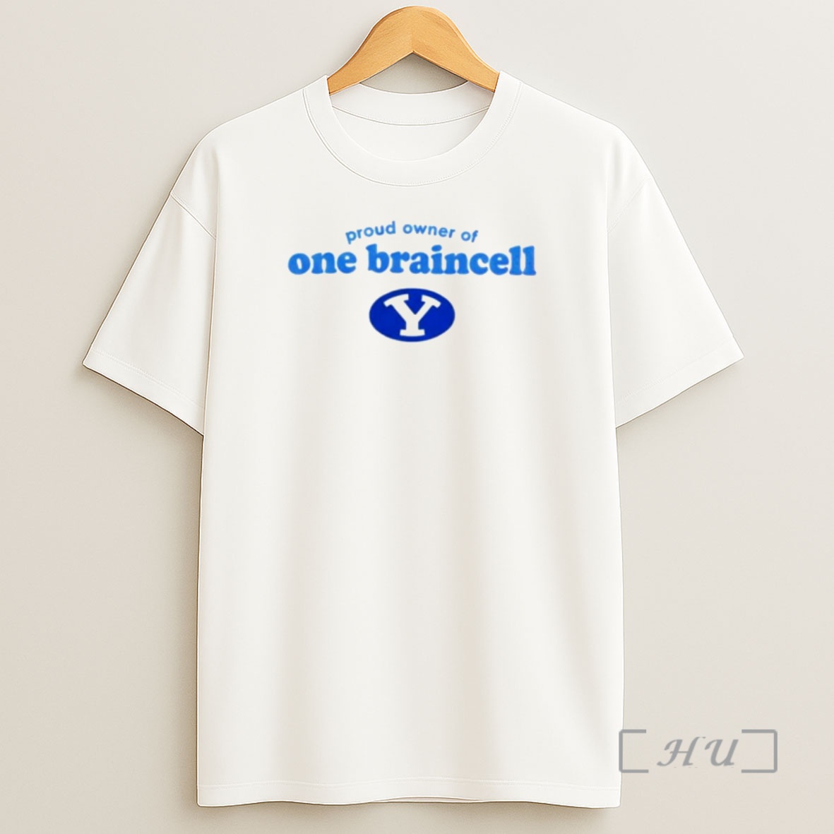 Officials Byu Cougars Proud Owner Of One Braincell Ornaments Shirt Sweatshirt Tee