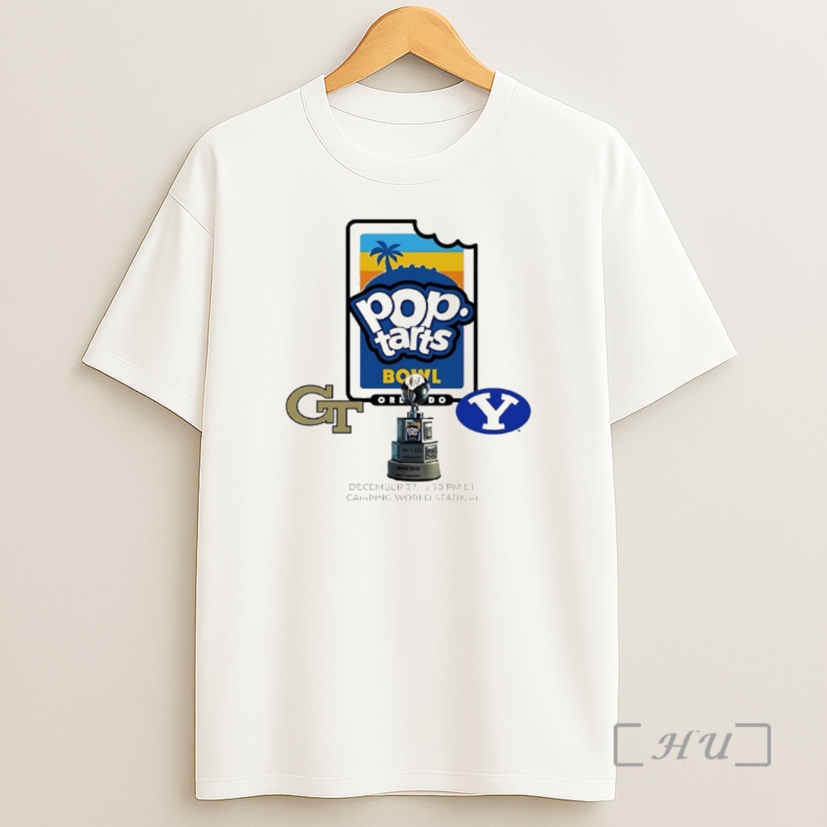 Officials Byu Cougars Vs Georgia Tech Yellow Jackets 2025 Pop Tarts Bowl Shirt Sweatshirt Tee