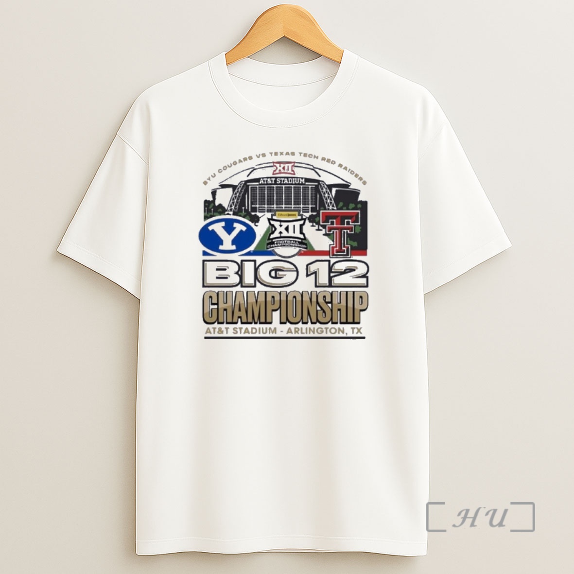 Officials Byu Vs Texas Tech 2025 Big 12 Football Championship Att Stadium Premium Shirt Sweatshirt Tee