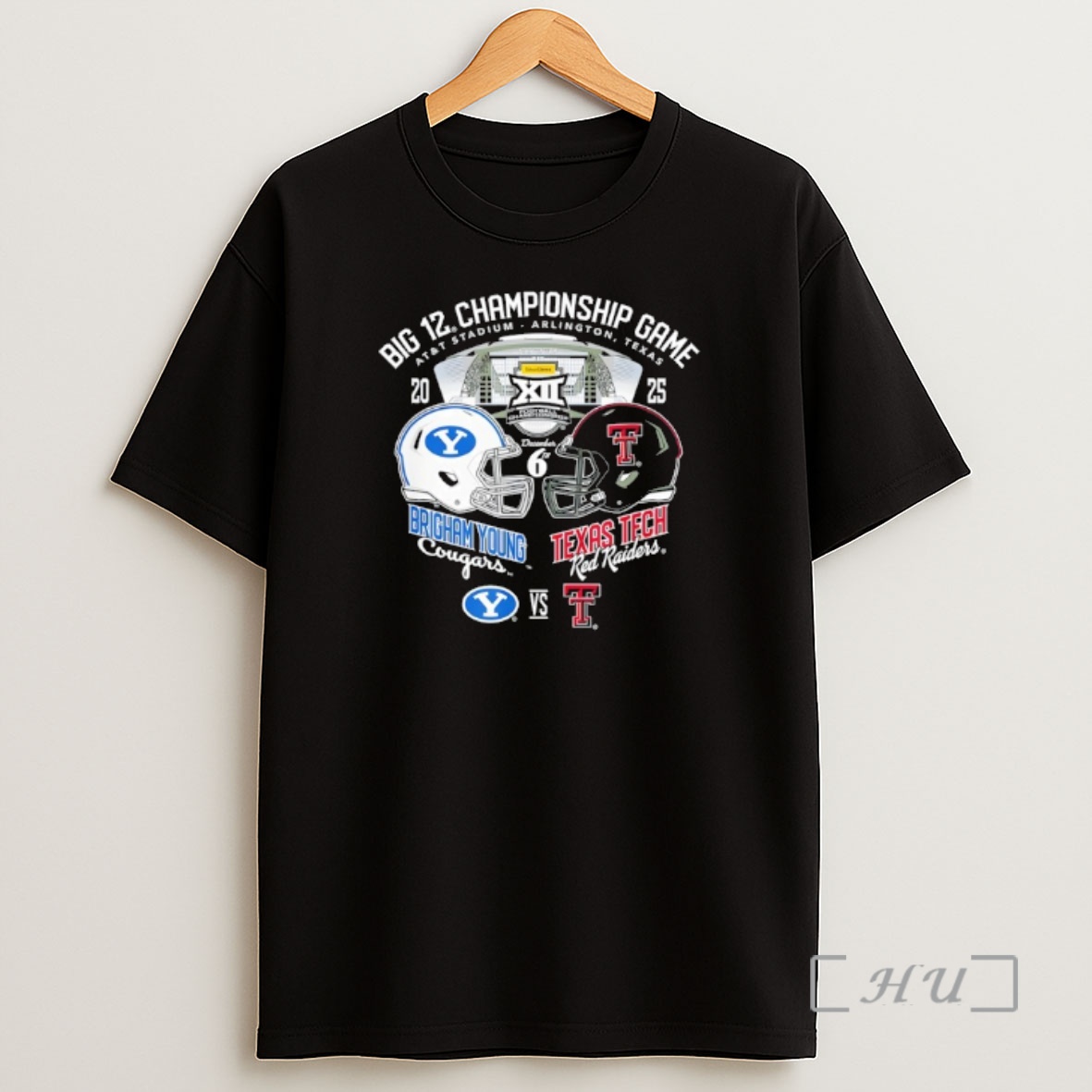 Officials Byu Vs Texas Tech Big 12 Championship 2025 Football Shirt Sweatshirt Tee