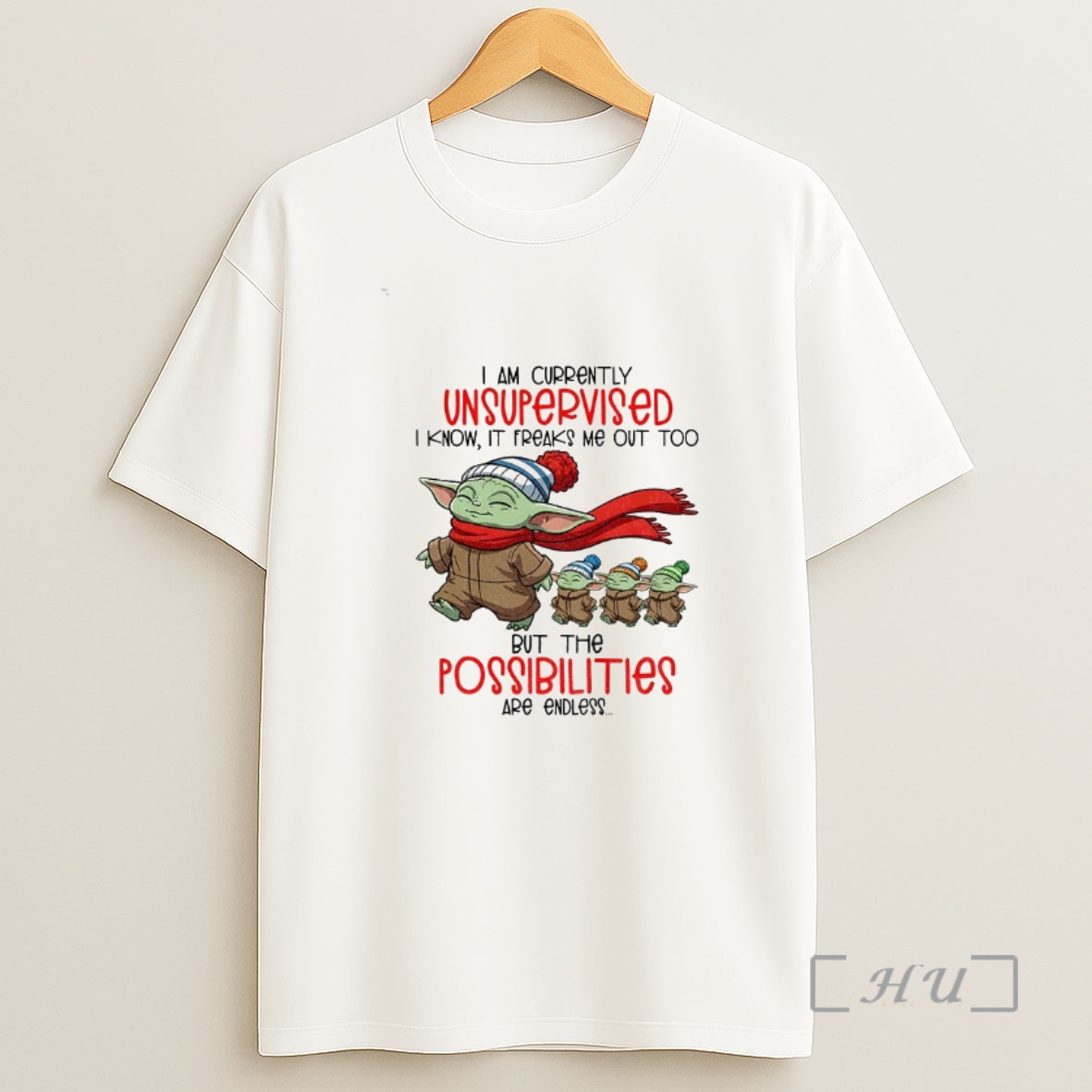 Officials Baby Yoda I Am Currently Unsupervised I Know It Freaks Me Out Too But The Possibilities Are Endless Christmas Shirt Sweatshirt Tee