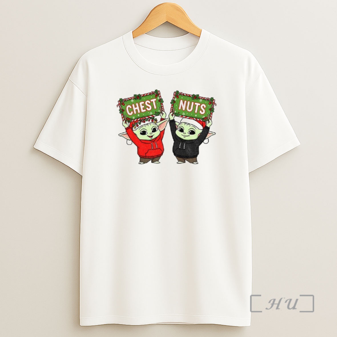 Officials Baby Yoda Chest Nuts Fdt Merry Christmas Shirt Sweatshirt Tee
