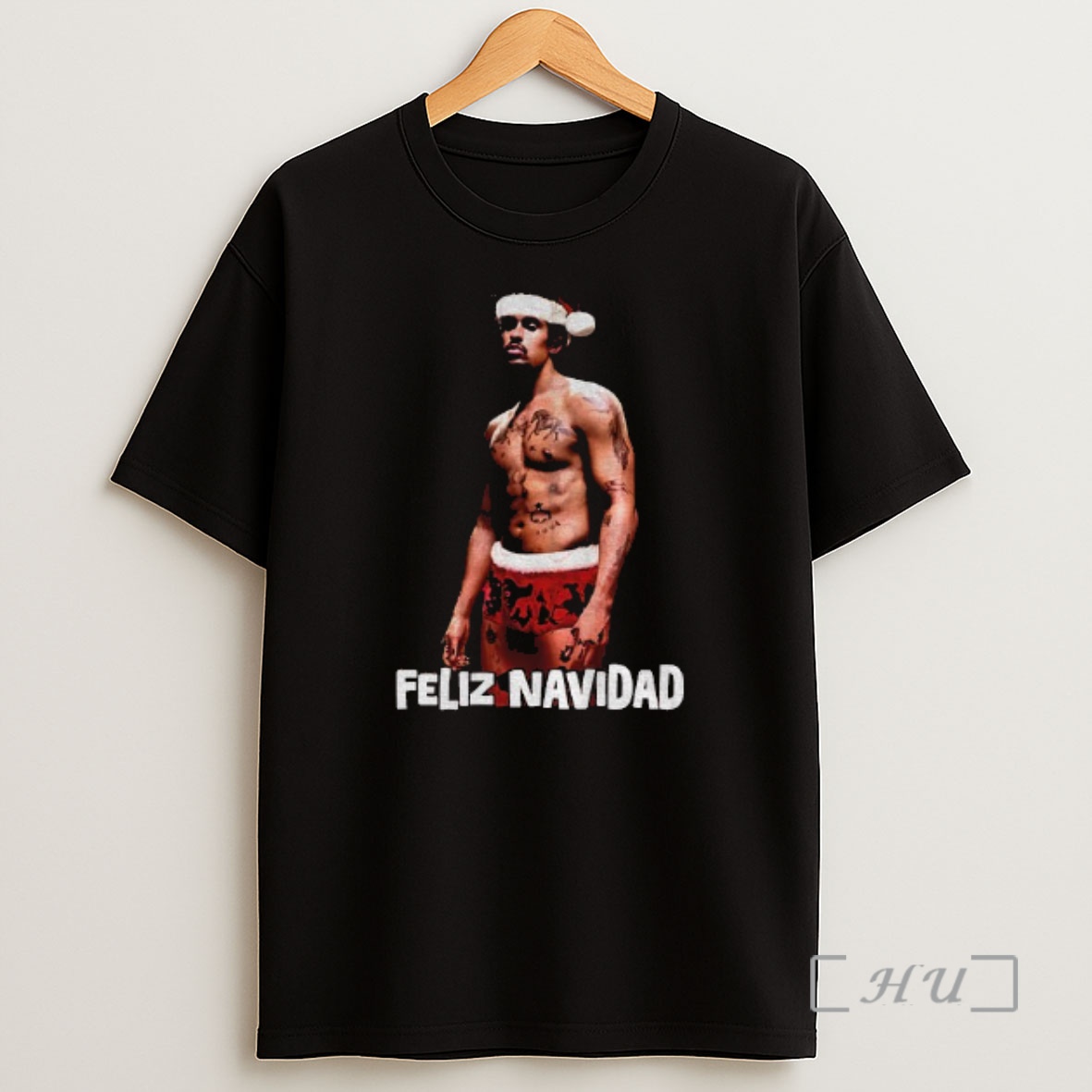 Officials Bad Bunny Feliz Navidad Meme Merry Christmas Shirt Sweatshirt Tee