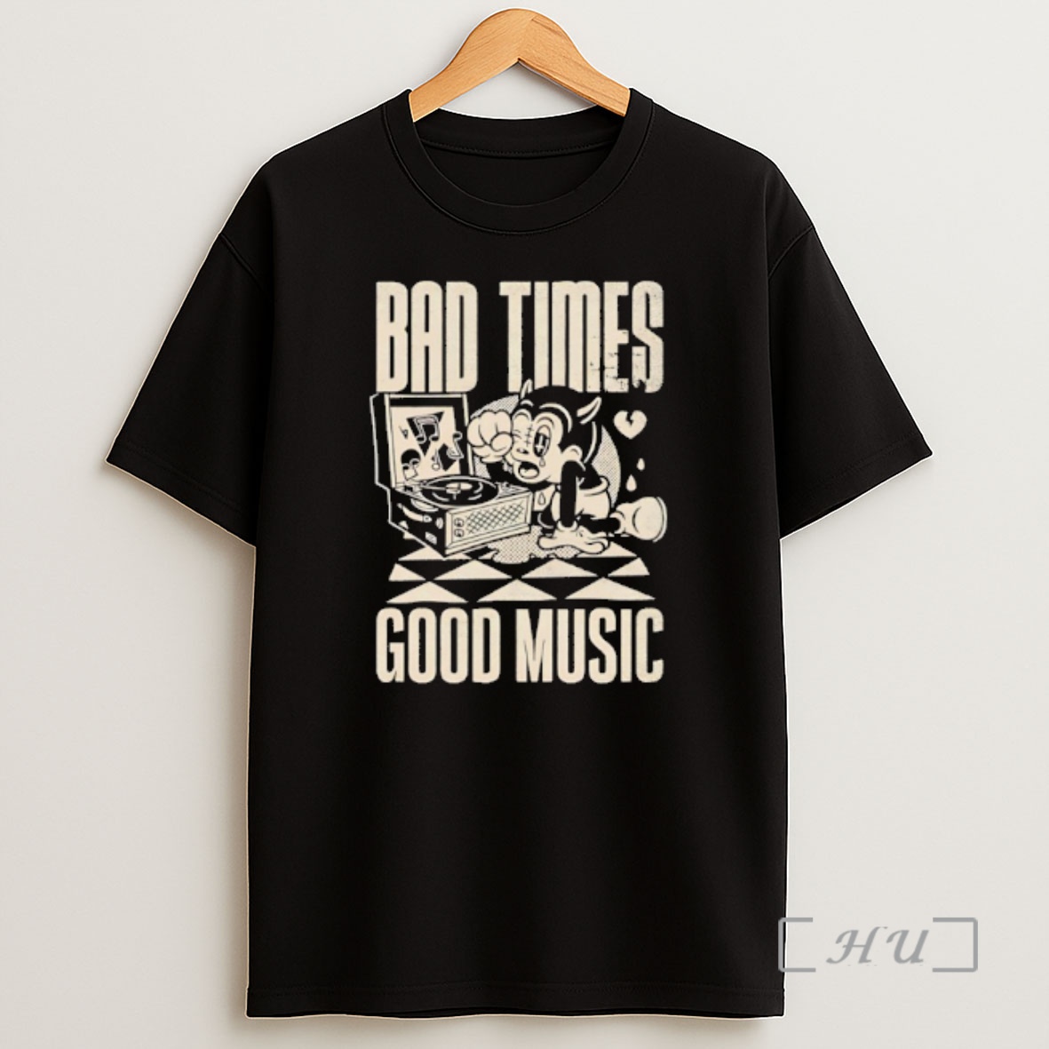 Officials Bad Times Good Music Cartoon Vintage Premium Shirt Sweatshirt Tee