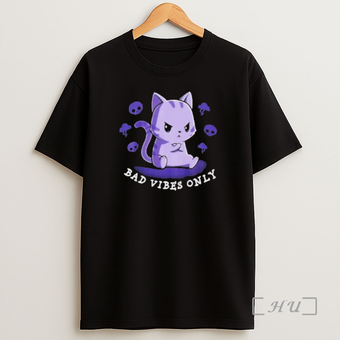 Officials Bad Vibes Only Cat Shirt Sweatshirt Tee
