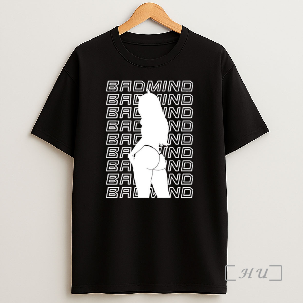 Officials Badmind Devil Girl Silhouette Printed Shirt Sweatshirt Tee