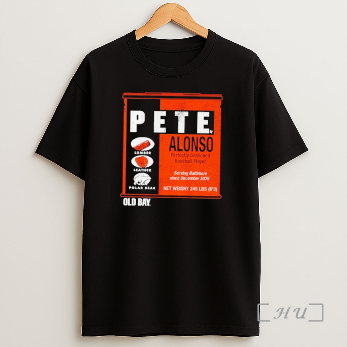 Officials Baltimore Orioles Pete Alonso Old Bay Can Shirt Sweatshirt Tee