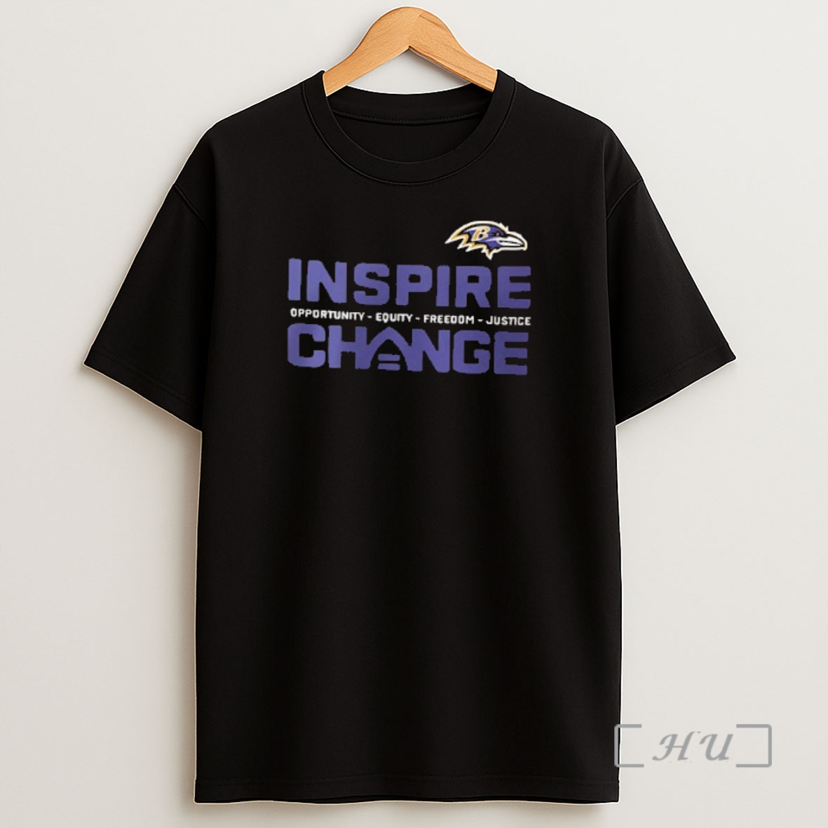 Officials Baltimore Ravens Inspire Change Ravens Opportunity Equity Freedom Justice 2 Sided Shirt Sweatshirt Tee