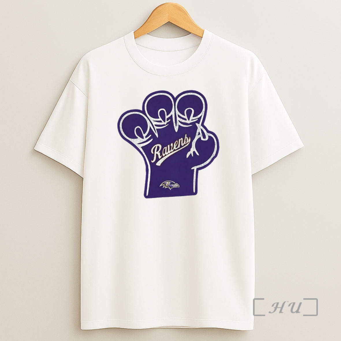 Officials Baltimore Ravens Football Foam Claw Premium Shirt Sweatshirt Tee