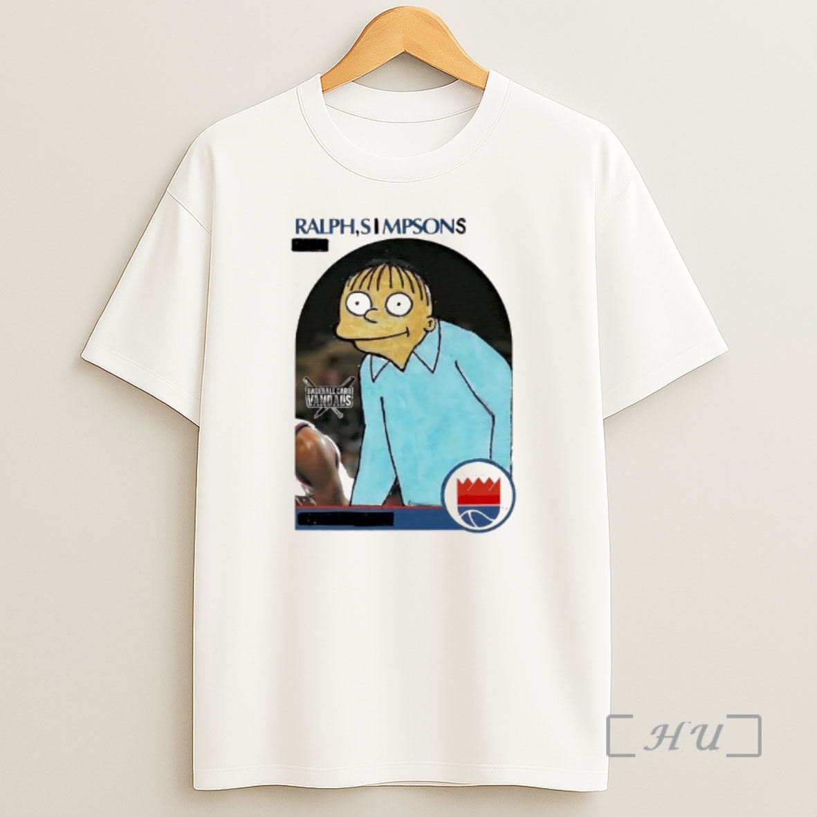 Officials Baseball Card Vandal X Ralph Wiggum The Simpsons Shirt Sweatshirt Tee