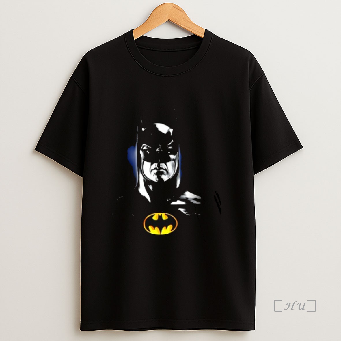 Officials Batman Keaton Portrait Graphic Vintage Logo Double Sided Graphic Premium Shirt Sweatshirt Tee
