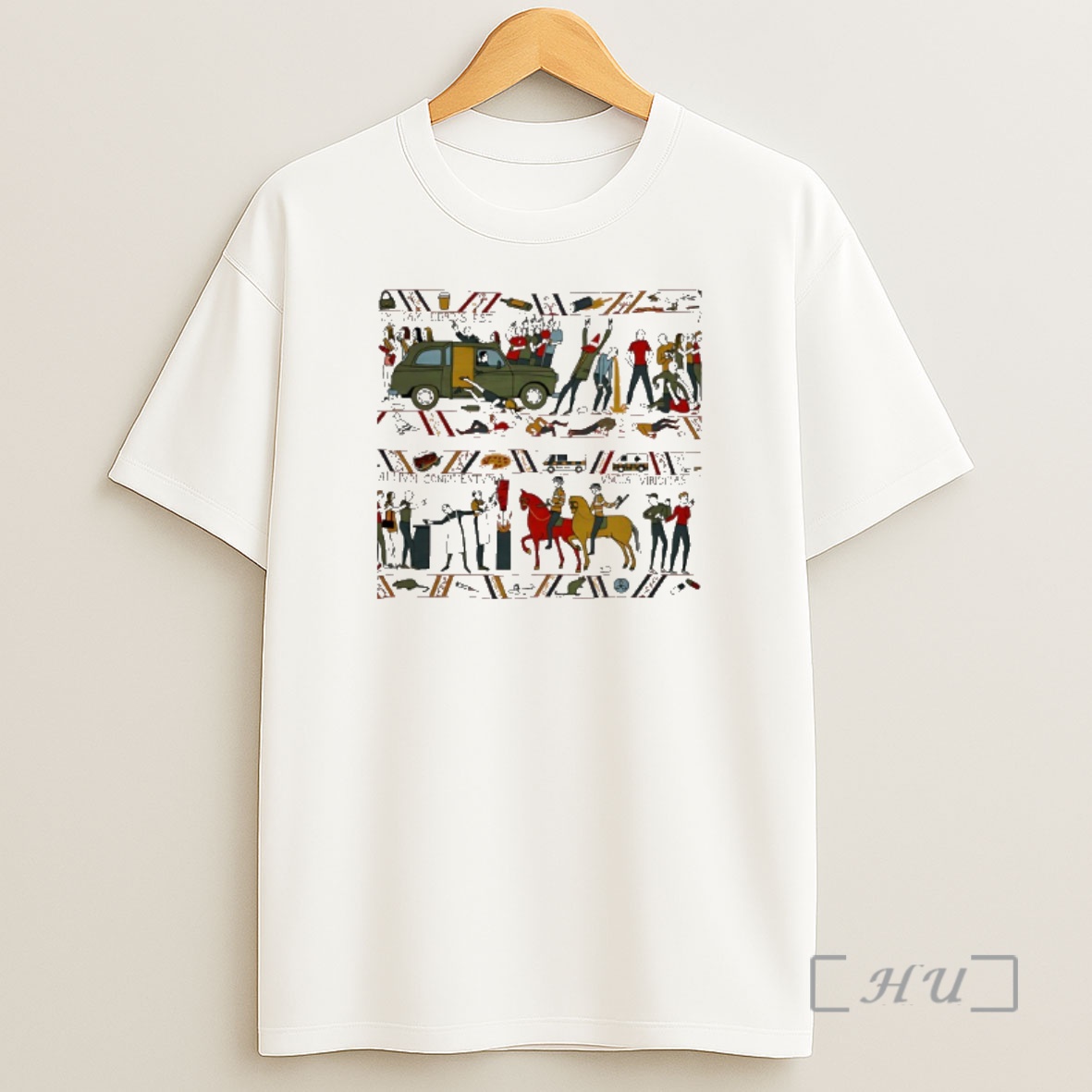 Officials Bayeux Kicking Out Time Art Shirt Sweatshirt Tee