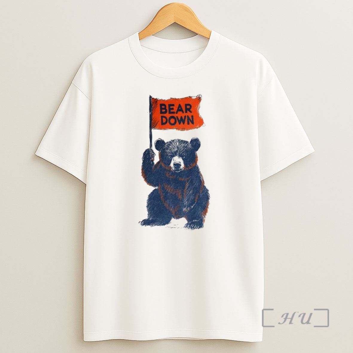 Officials Bear Down Flag Chicago Bears Football 2025 Nfl Premium Shirt Sweatshirt Tee