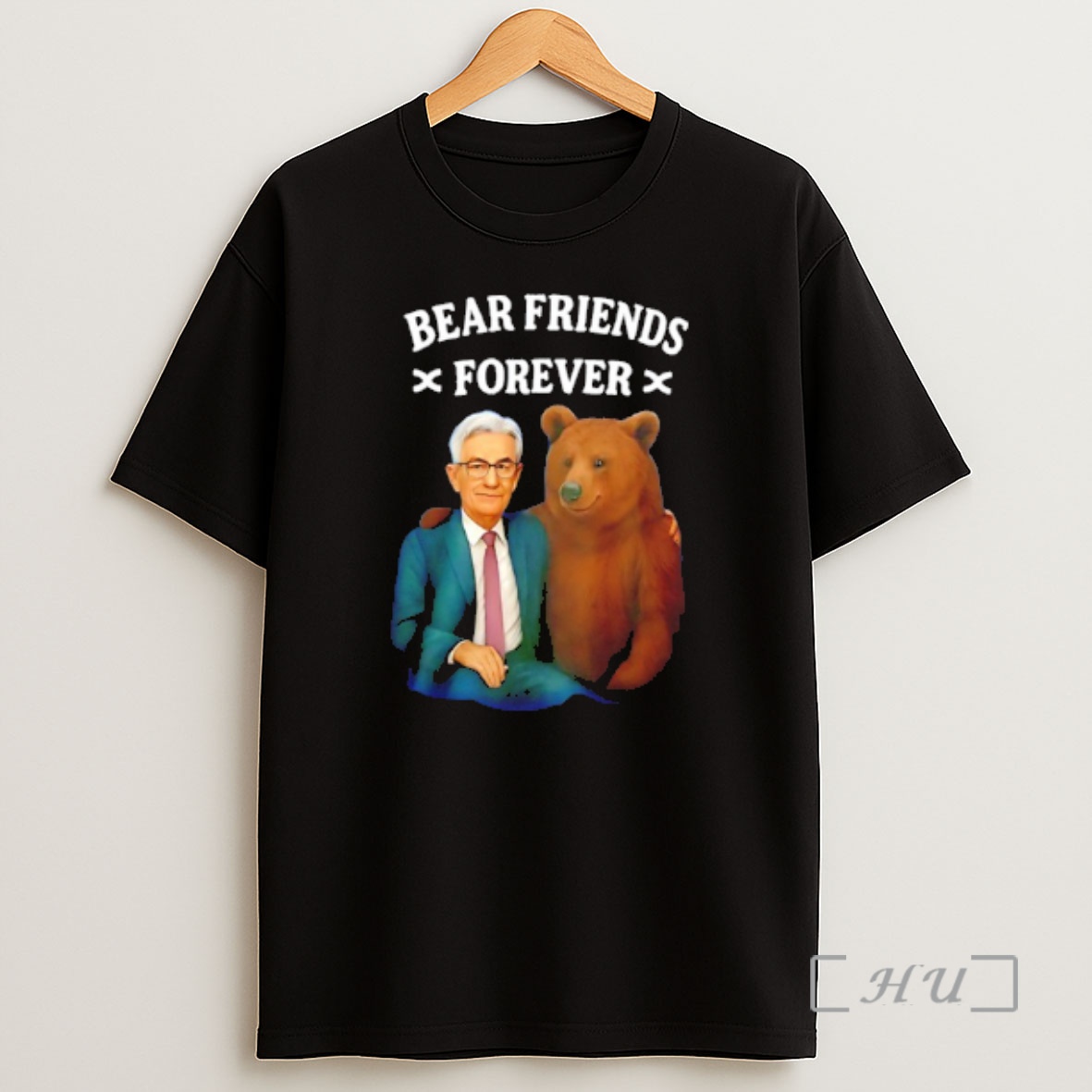 Officials Bear Friends Forever Jerome Powell Premium Shirt Sweatshirt Tee