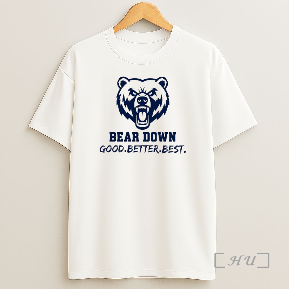 Officials Bear Down Good Better Best Chicago Bear Football Shirt Sweatshirt Tee