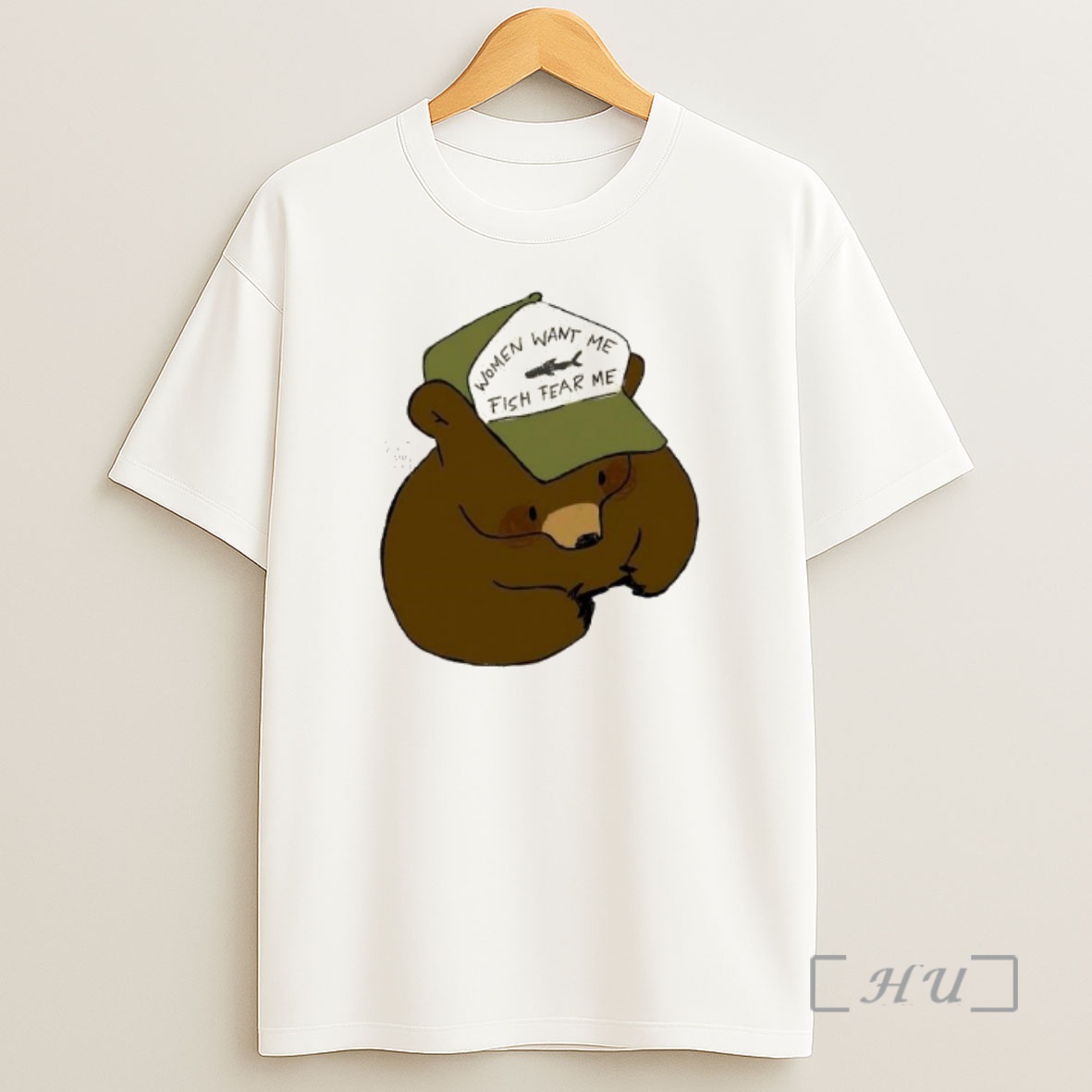 Officials Bear Women Want Me Fish Fear Me Graphic Shirt Sweatshirt Tee