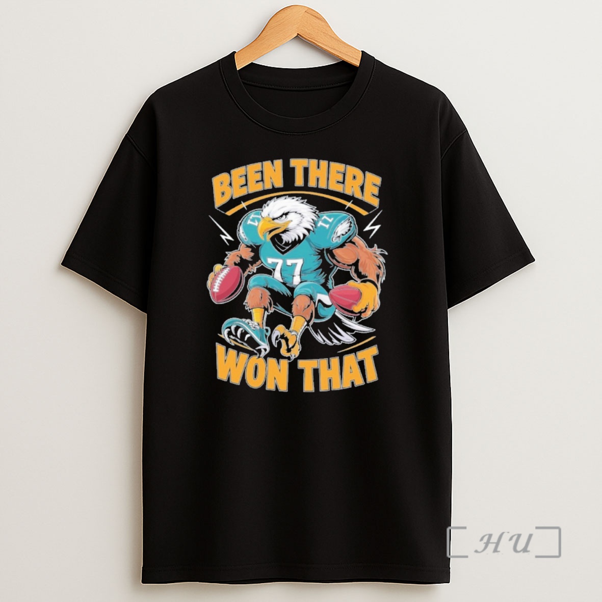 Officials Been There Won That Eagles Football Mascot Shirt Sweatshirt Tee