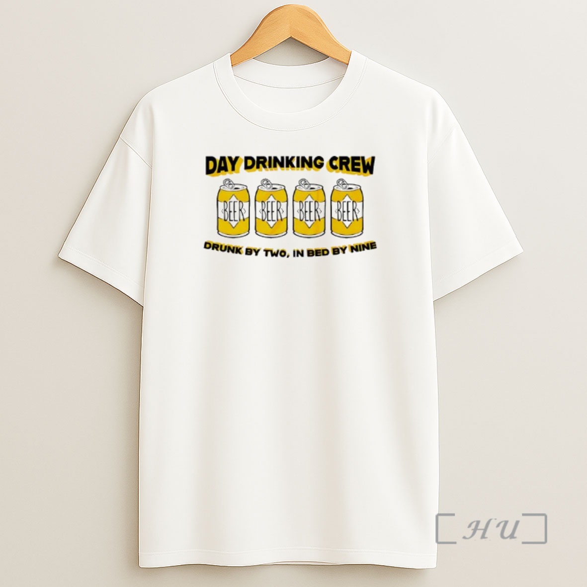 Officials Beer Day Drinking Crew Drunk By Two In Bed By Nine Premium Shirt Sweatshirt Tee