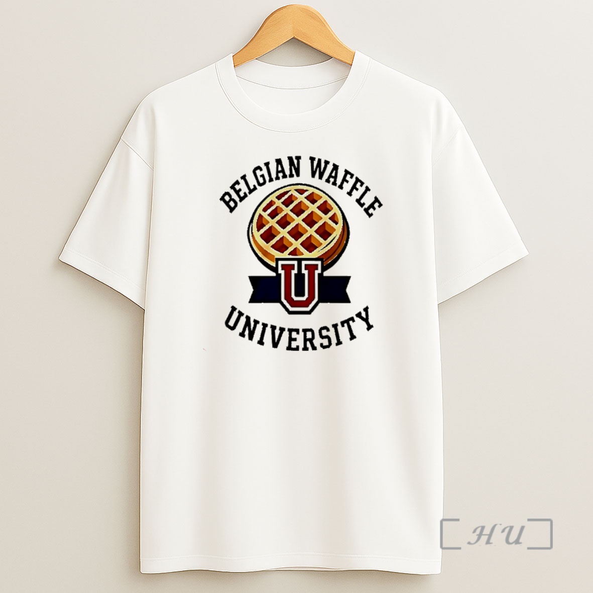 Officials Belgian Waffle University Logo Christmas Shirt Sweatshirt Tee
