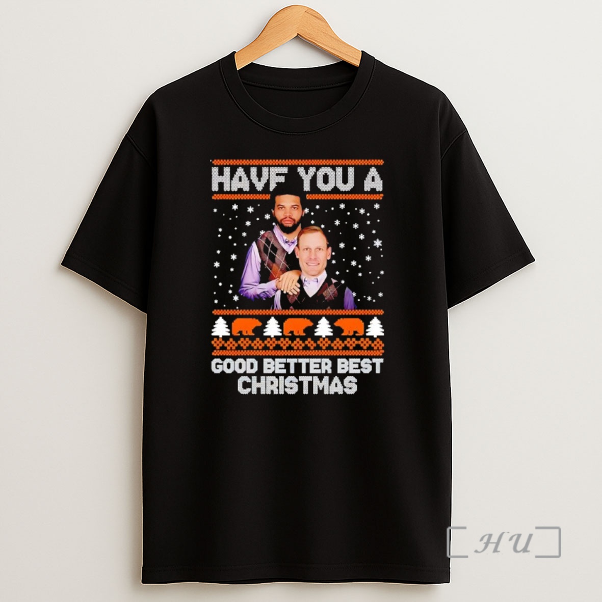 Officials Ben Johnson And Caleb Williams Step Brothers Have You A Good Better Best Christmas Shirt Sweatshirt Tee