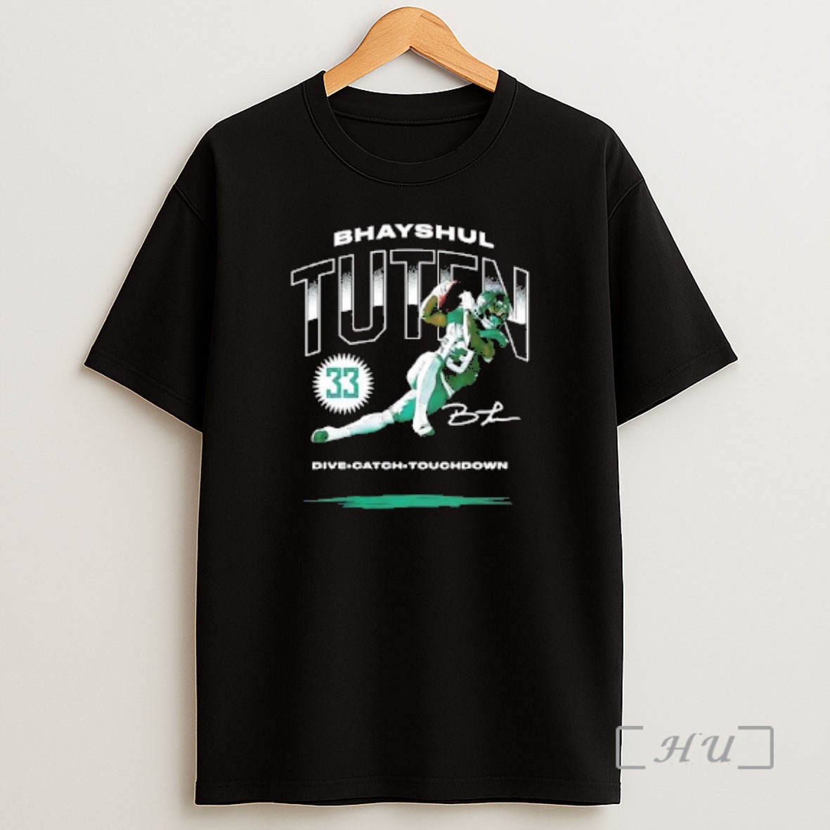Officials Bhayshul Tuten Jacksonville Jaguars Football Dive Catch Touchdown Signature Shirt Sweatshirt Tee