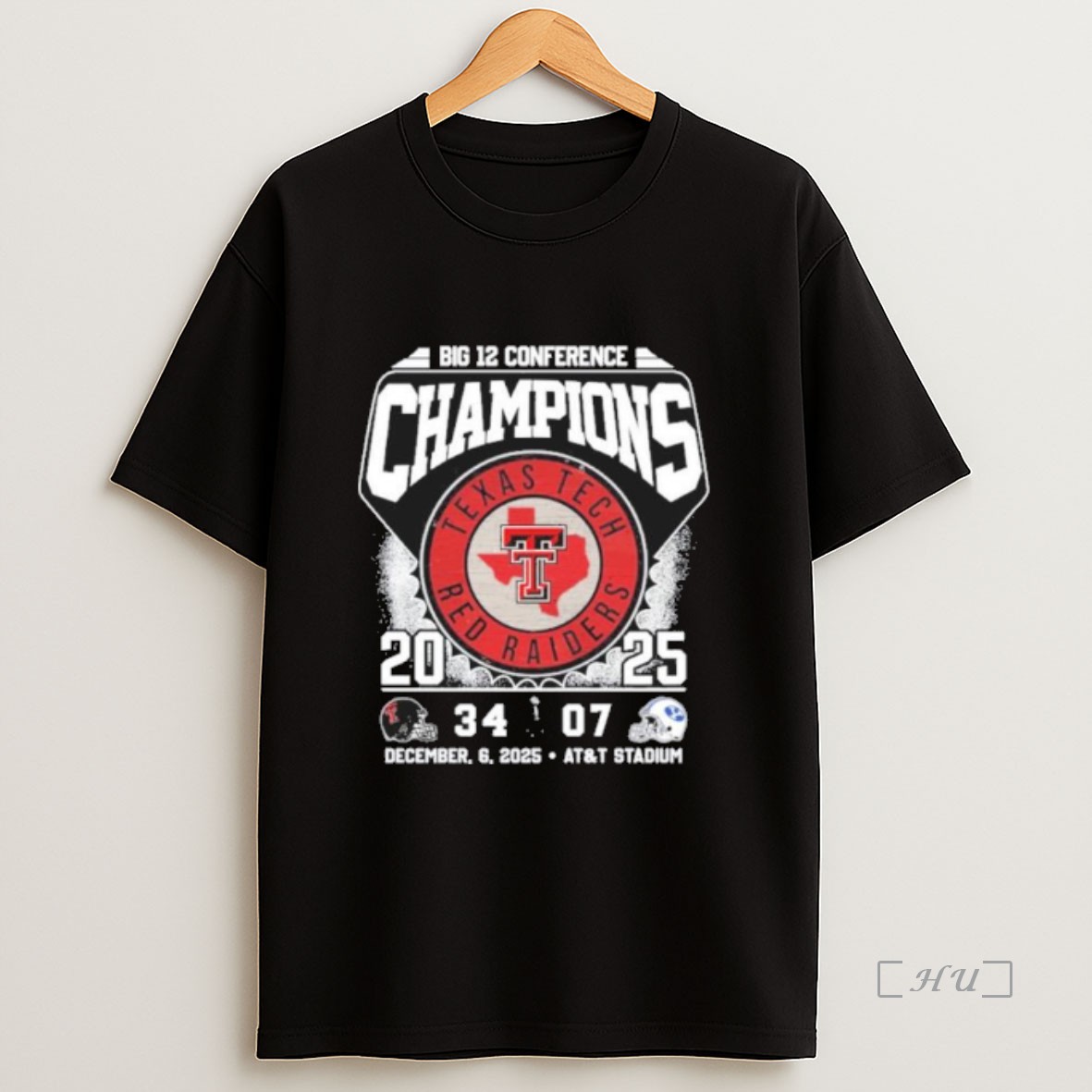 Officials Big 12 Conference Champions 2025 Texas Tech 34 7 Byu Vintage Premium Shirt Sweatshirt Tee