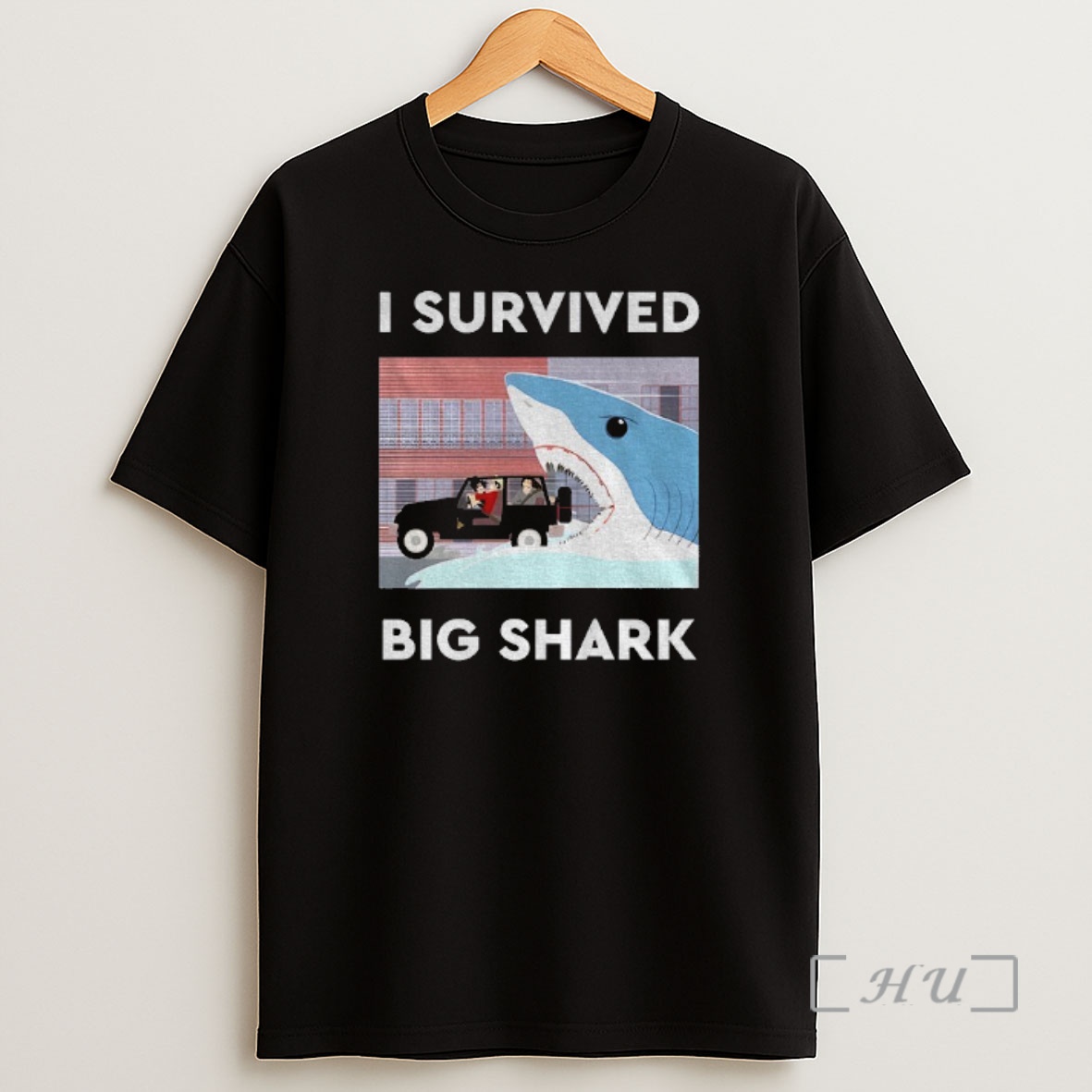 Officials Big Shark I Survived Big Shark Shirt Sweatshirt Tee