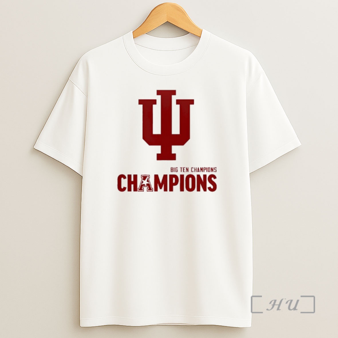 Officials Big Ten Champions Champions Indiana Hoosiers Football Premium Shirt Sweatshirt Tee