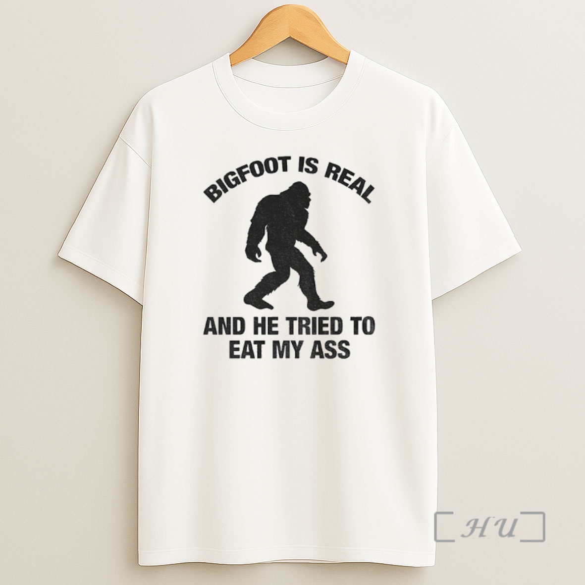 Officials Bigfoot Is Real And He Tried To Eat My Ass Premium Shirt Sweatshirt Tee