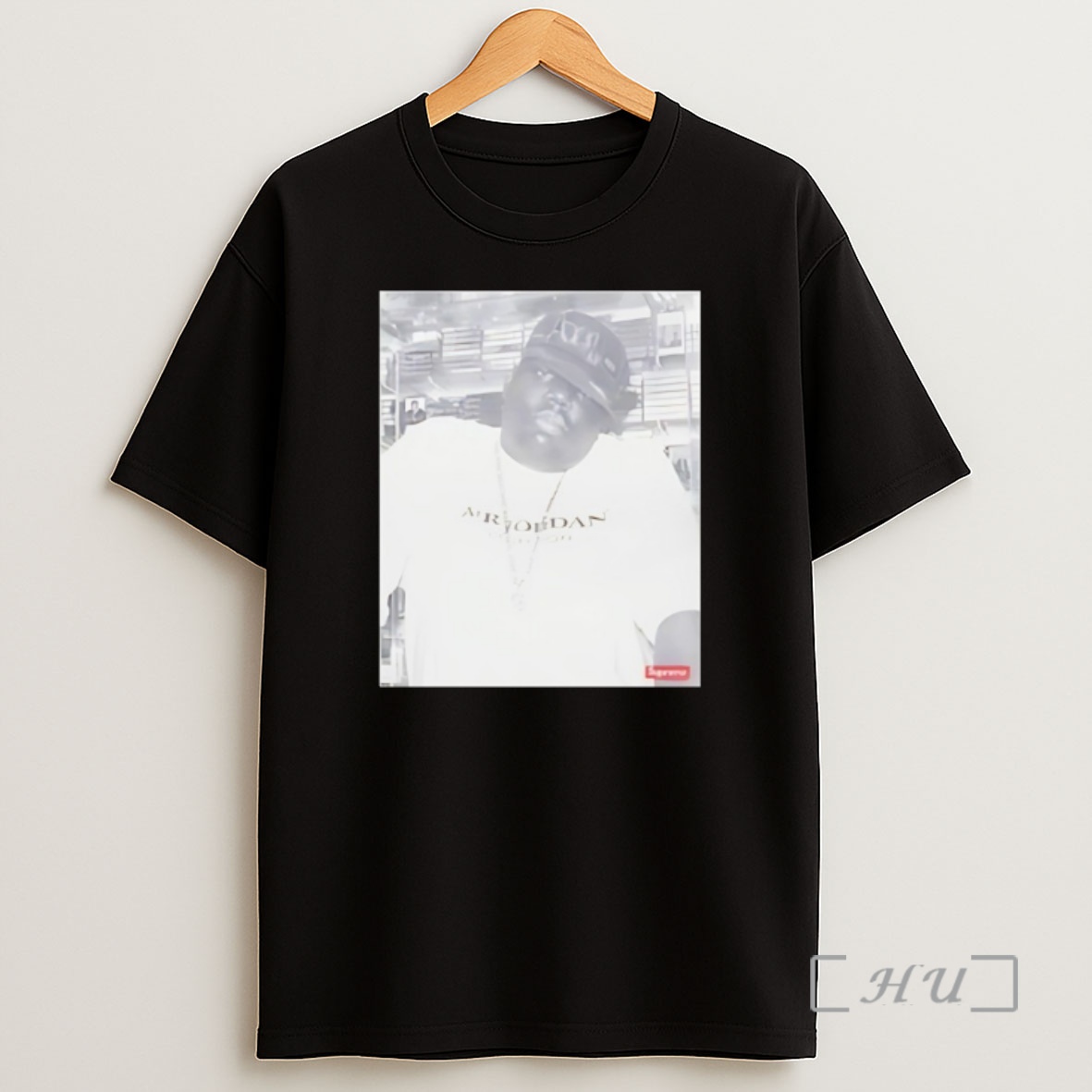 Officials Biggie Smalls Wearing Supreme X Air Jordan Tee The Notorious Big Shirt Sweatshirt Tee