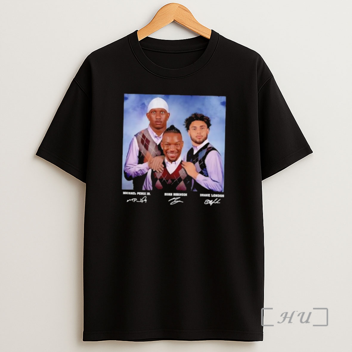 Officials Bijan Robinson Michael Penix Jr Drake London Football Atlanta Step Brothers Shirt Sweatshirt Tee 1