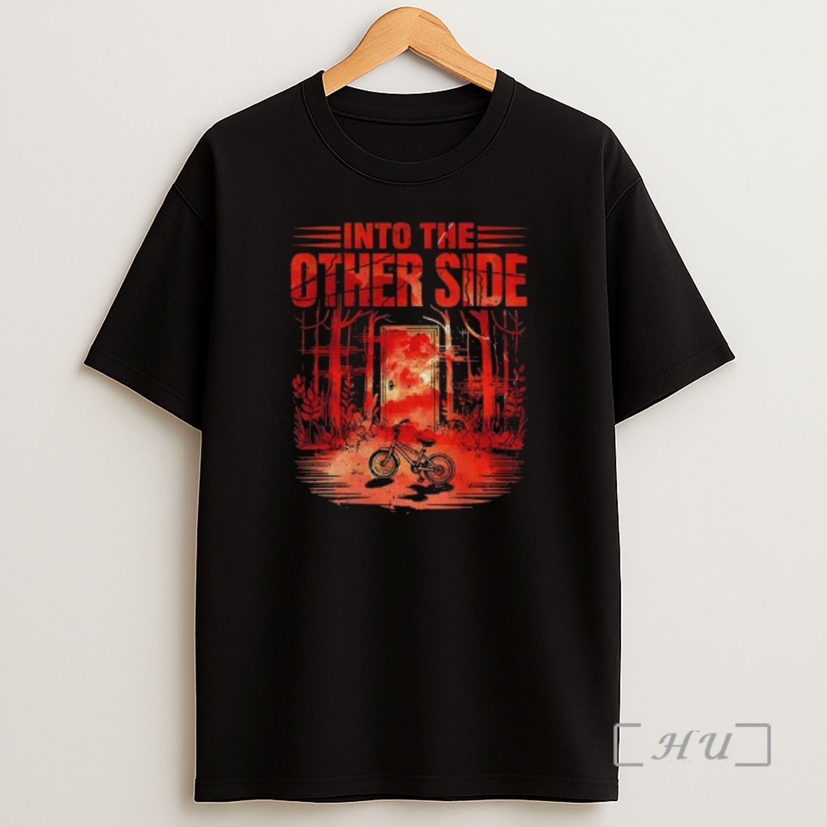 Officials Biking Kids Halloween Into The Other Side Stranger Things Premium Shirt Sweatshirt Tee